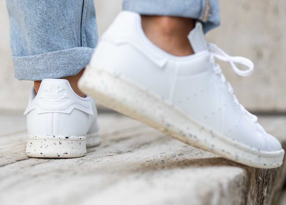 Оригинални кецове с коркова стелка *ADIDAS STAN SMITH * EU43.5 - 44.5