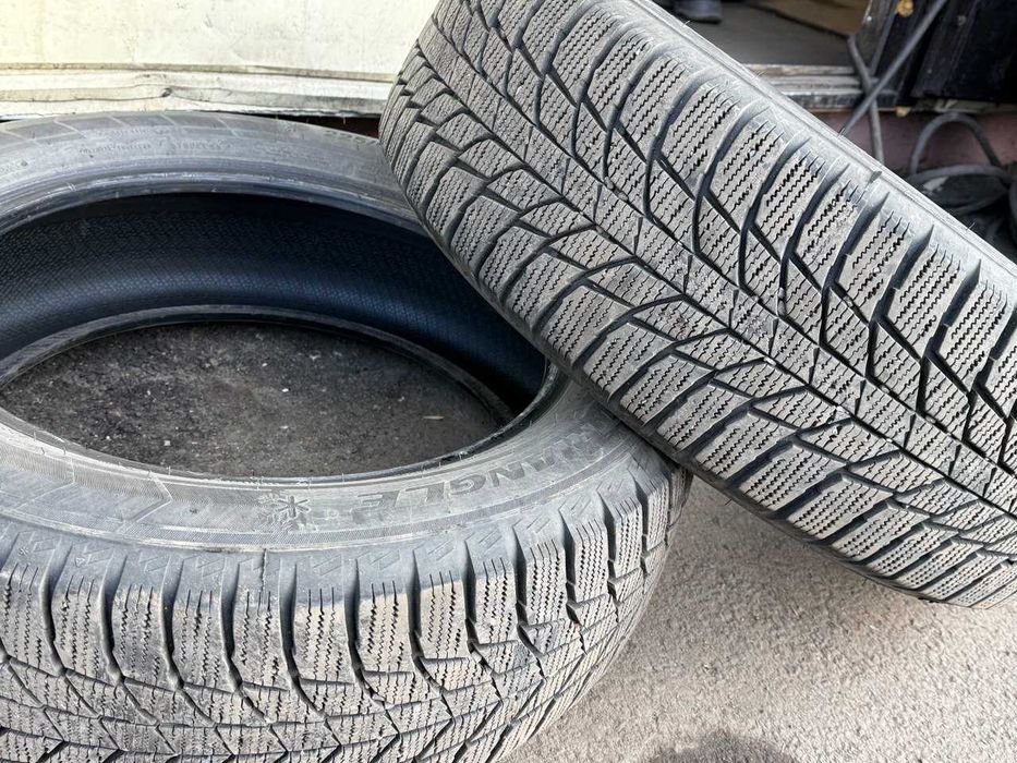 Б/У Зимние шины Triangle Snowline 225/60/18 без шипов