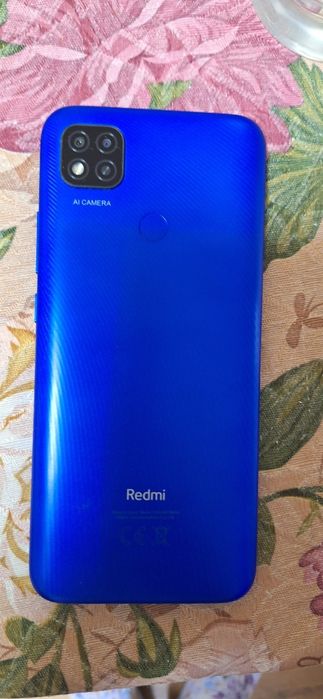 Телефон  Redmi син