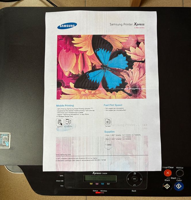 Цветен лазерен принтер SAMSUNG C48X