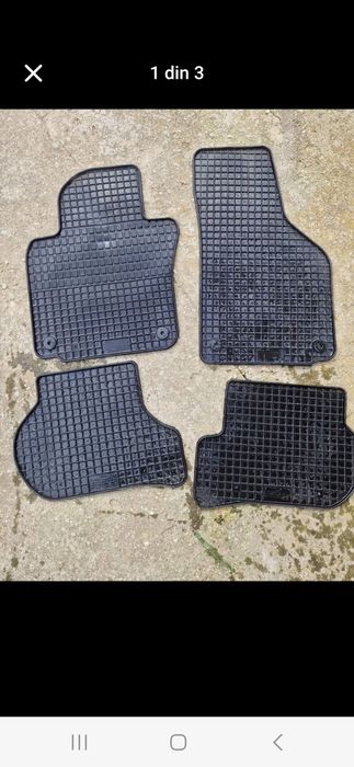 Covorașe cauciuc originale golf 6 marca Petex