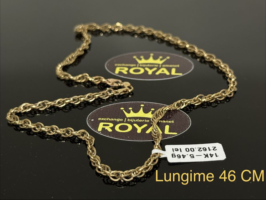 Bijuteria ROYAL : Lant AUR 14K / 5.46 GR