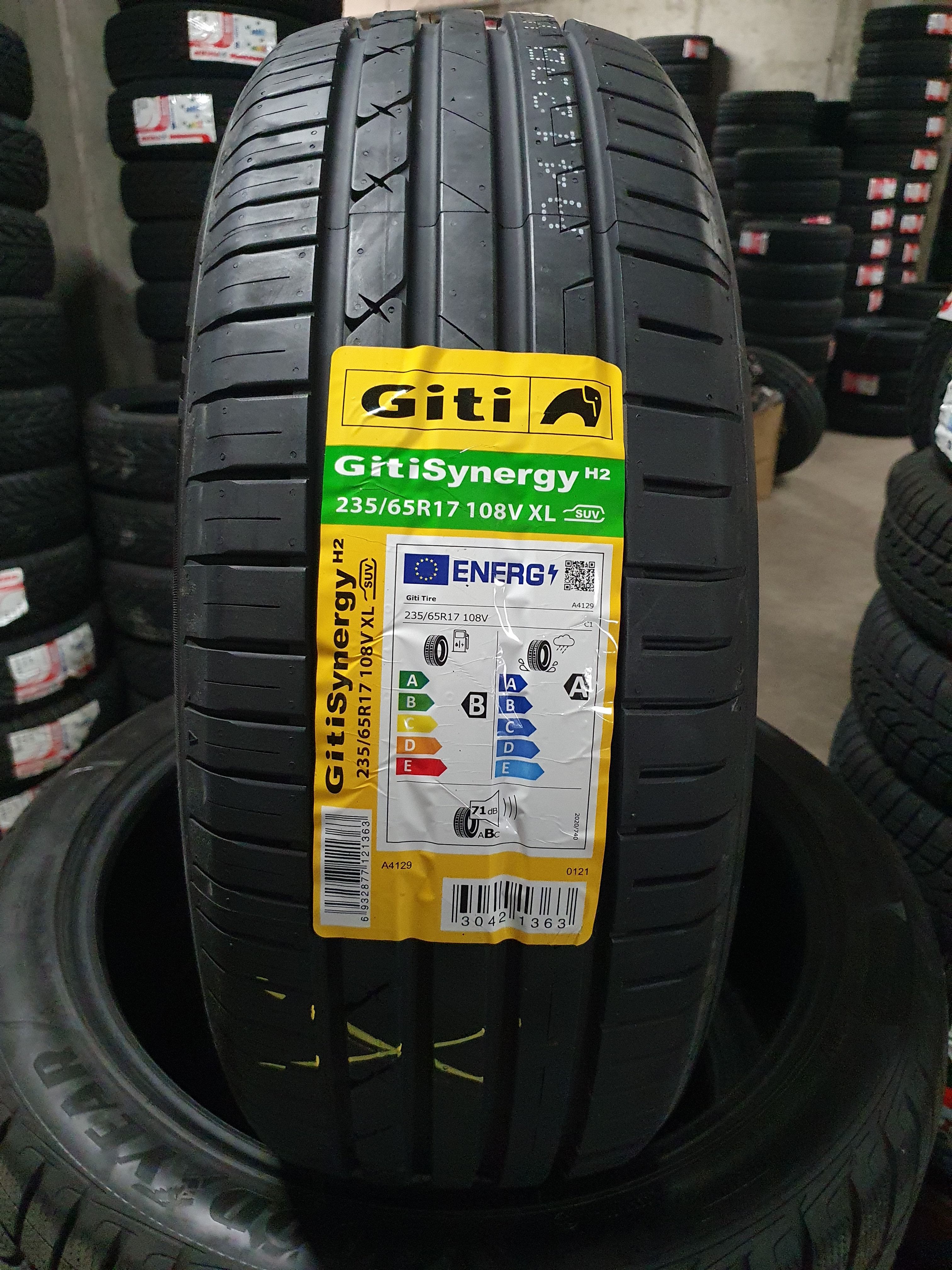 235/65r17 Giti Synergy H2 Suv 108v Xl 1022