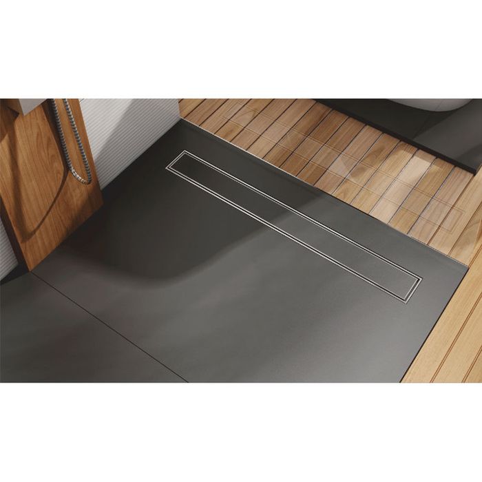 Линеен сифон за вграждане на плочка 60см