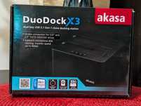 Akasa DuoDock X3 dual bay USB 3.1 Gen 1 clone docking station