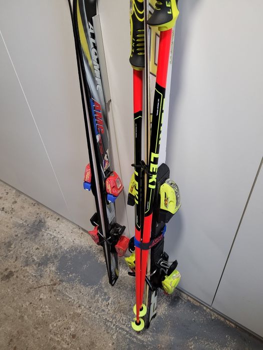 Schiuri Fisher Ricardo Titanium GS,139cm +Atomic Junior,129 cm