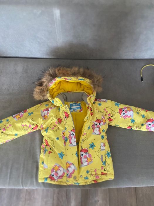 Детский пуховик в хорошем состоянии