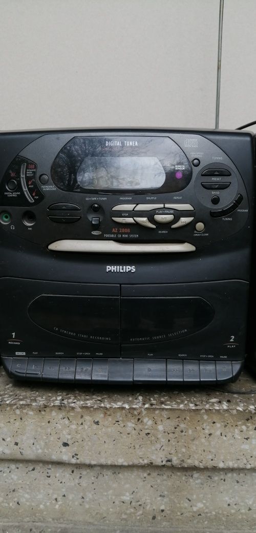 Radio casetofon Philips AZ 2808