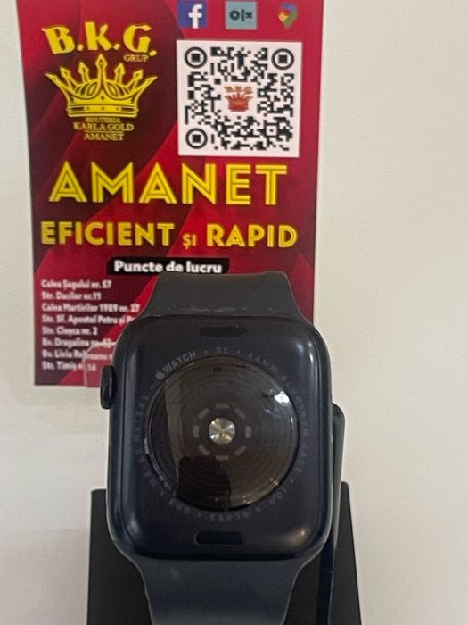 Apple Watch SE Gen 2 44mm Amanet BKG
