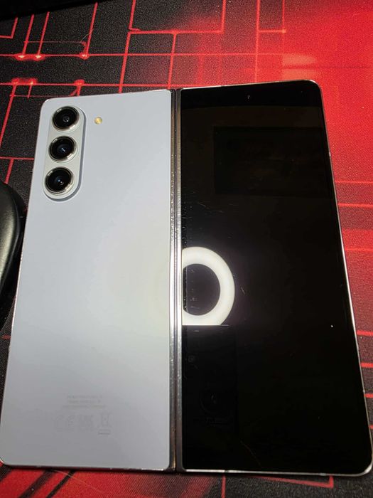 Samsung Galaxy Z Fold5, 12GB RAM, 256GB, 5G, Icy Blue + S Pen