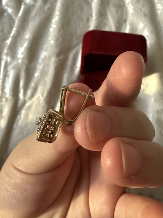 Золотые сережки, новые