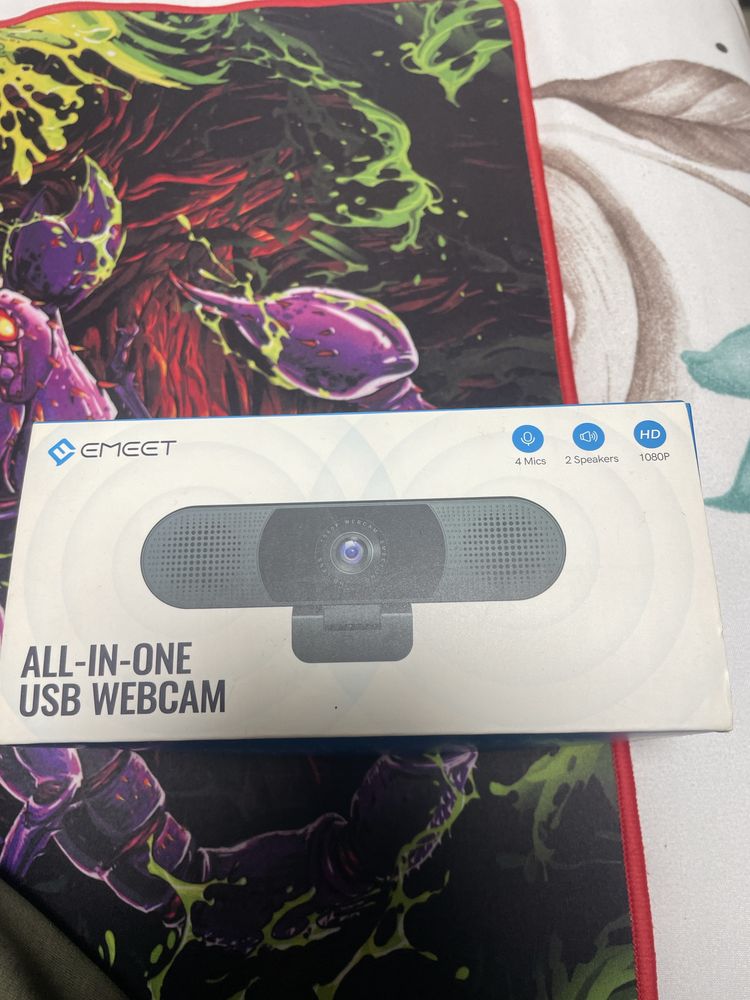 Camera Web Emeet C980 PRO Full HD, 1080p, 90°, All in One