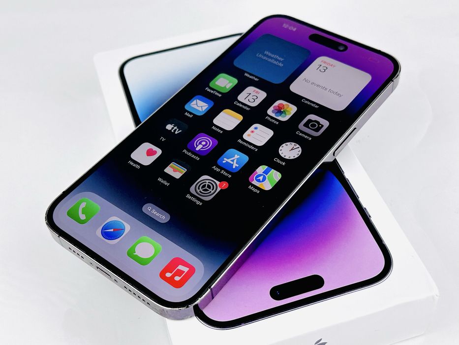 Apple iPhone 14 Pro Max 256GB Deep Purple Перфектен! Гаранция!