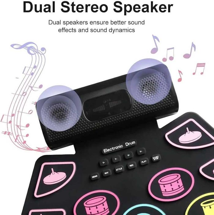 Детска музикален барабанен пад, заболявания за деца и възрастни