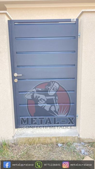 Porti metalice premium vopsite electrostatic