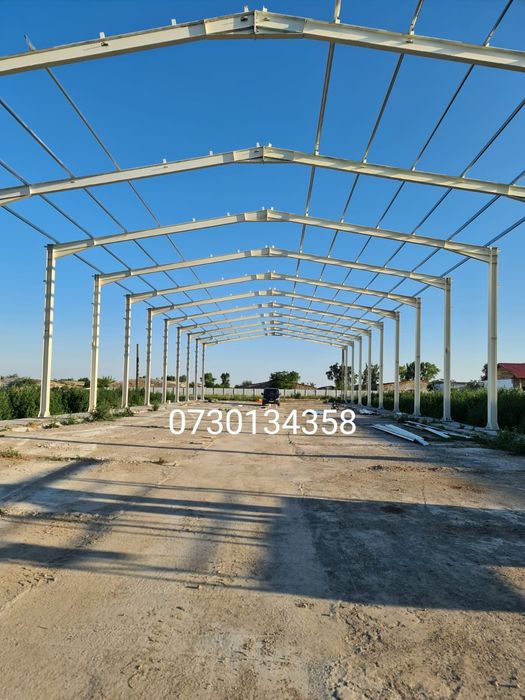 Vând hala metalică 40x15x4