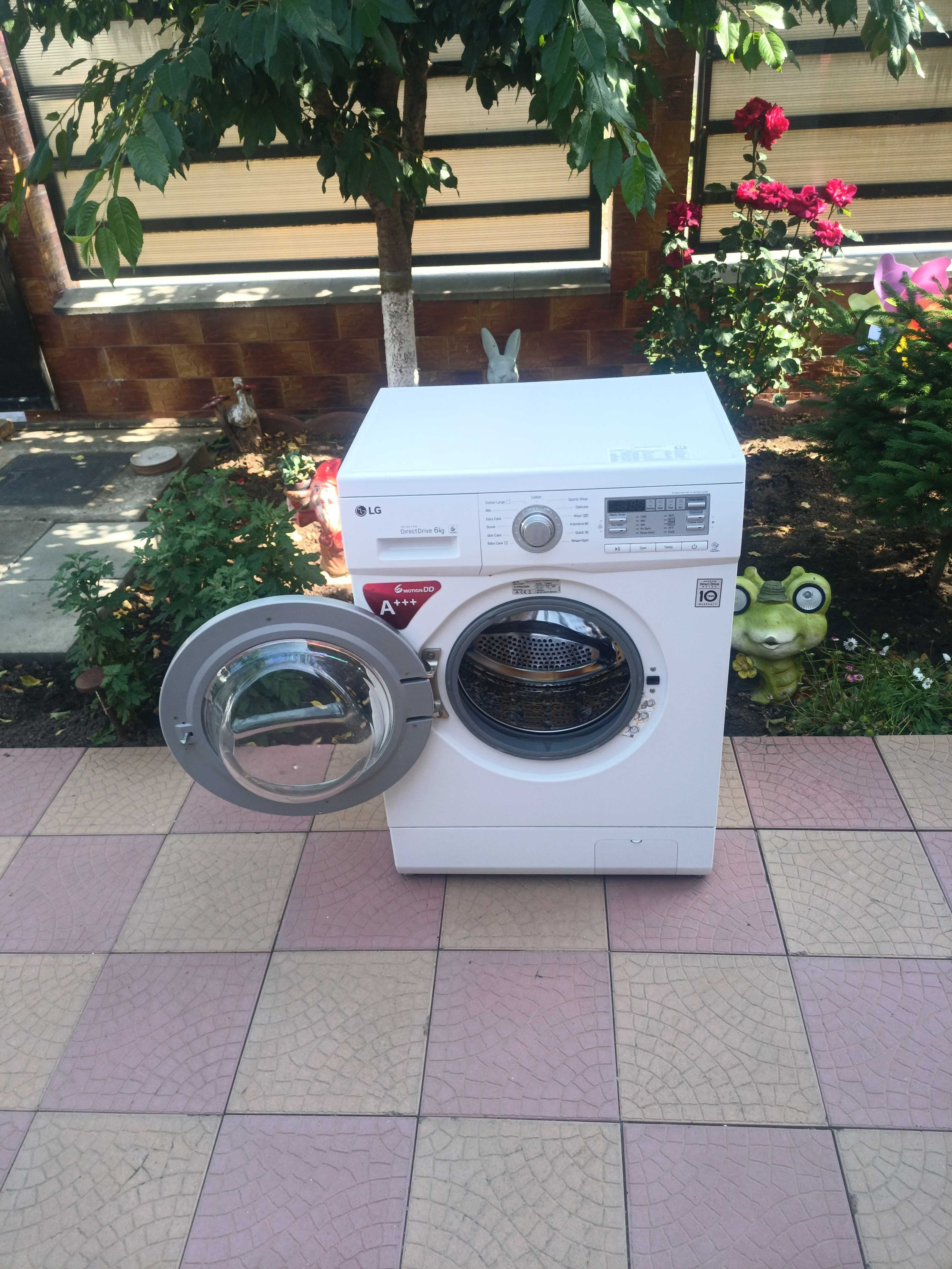 Masina de spalat rufe LG / A+++ / 6 Kg / 1200 RPM / IMPECABILA