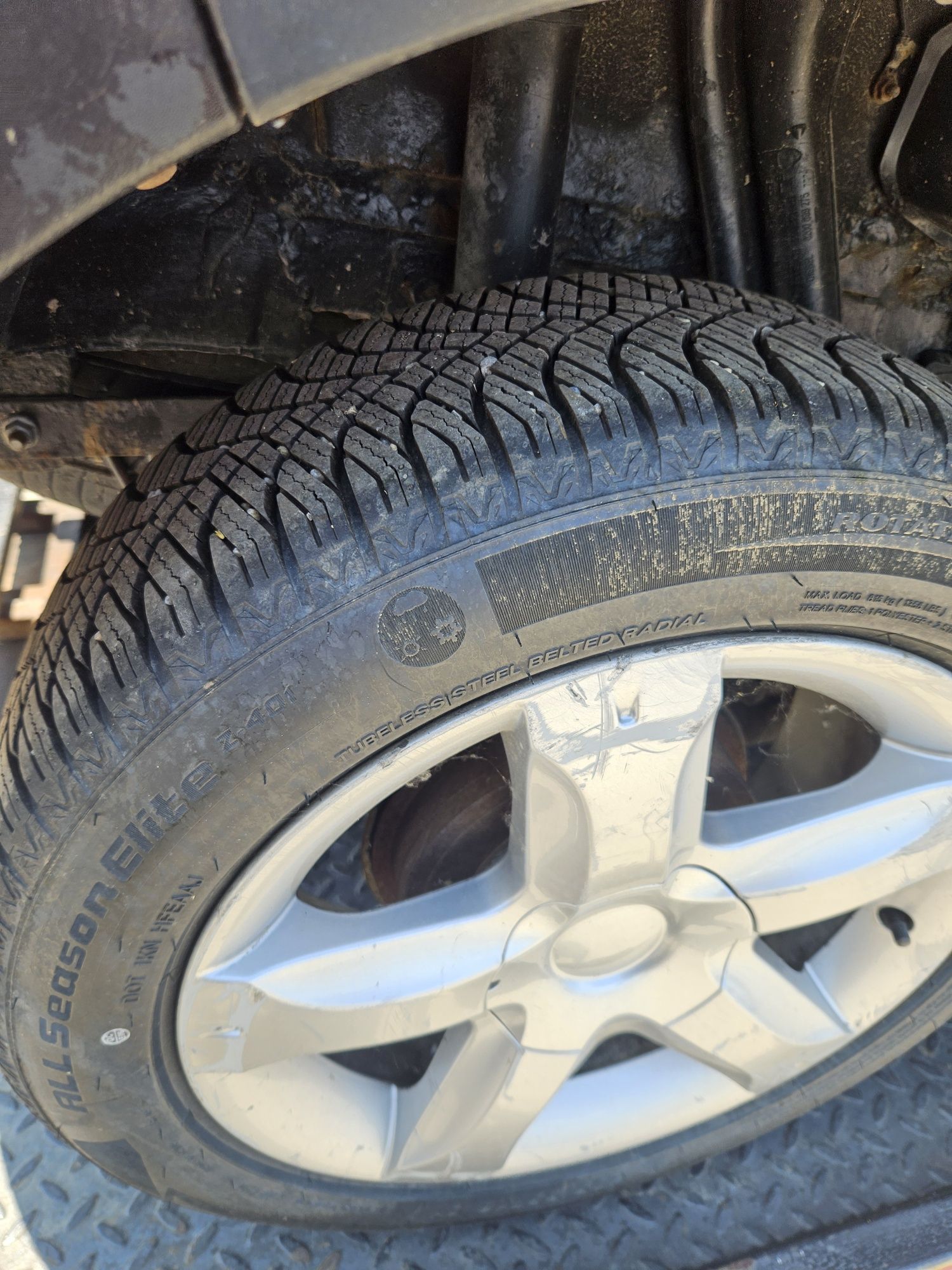 Jante aliaj Dacia sandero, dacia logan cu anvelope 196/65 R16