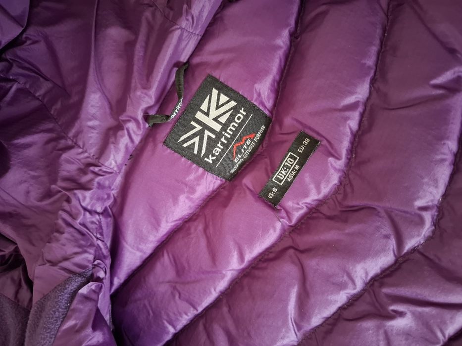 Женский теплый легкий пуховик "Karrimor"