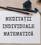 Meditatii MATEMATICA cls 4-8 in VACANȚĂ