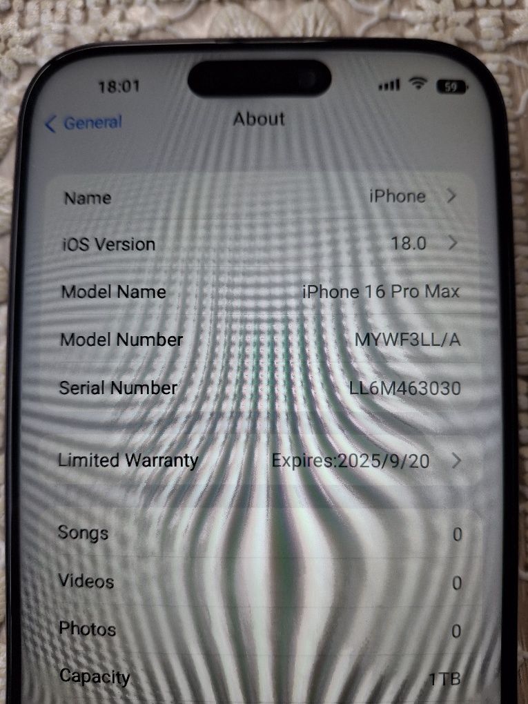 IPhone  16 pro max