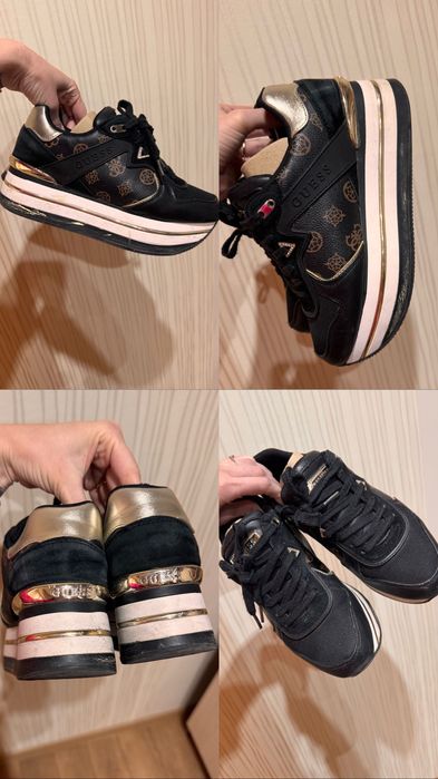 Guess - черни маратонки
