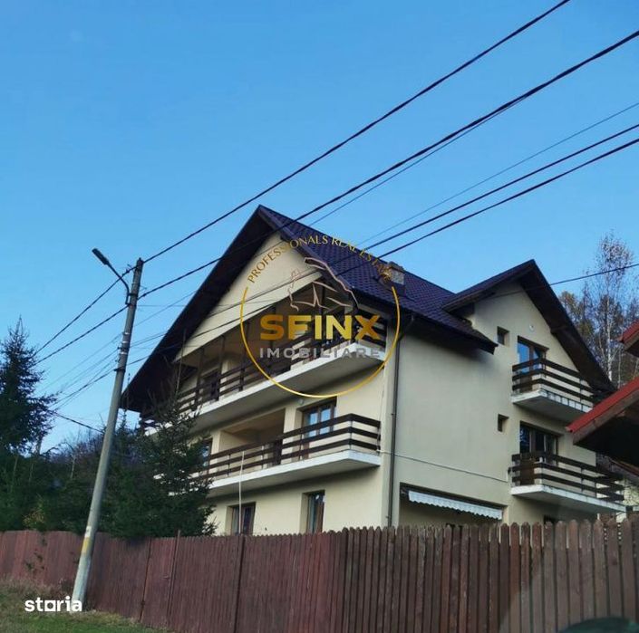 Vila 14 camere la Cheia, Prahova – IDEALĂ PENTRU PENSIUNE, RETREAT