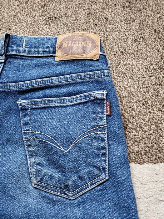 Blugi Ricoss originali supraelastici și doua inele argint cu pietra.si