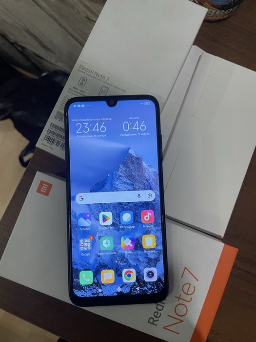 Продам xiaomi redmi Note 7 4/64гб с документами