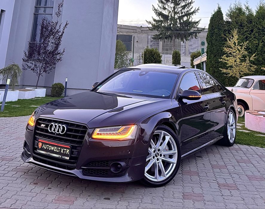 Audi S8 PLUS 2018 4.0 V8 Bi-Turbo 605Cp Frane Ceramice Exclusive Trapa