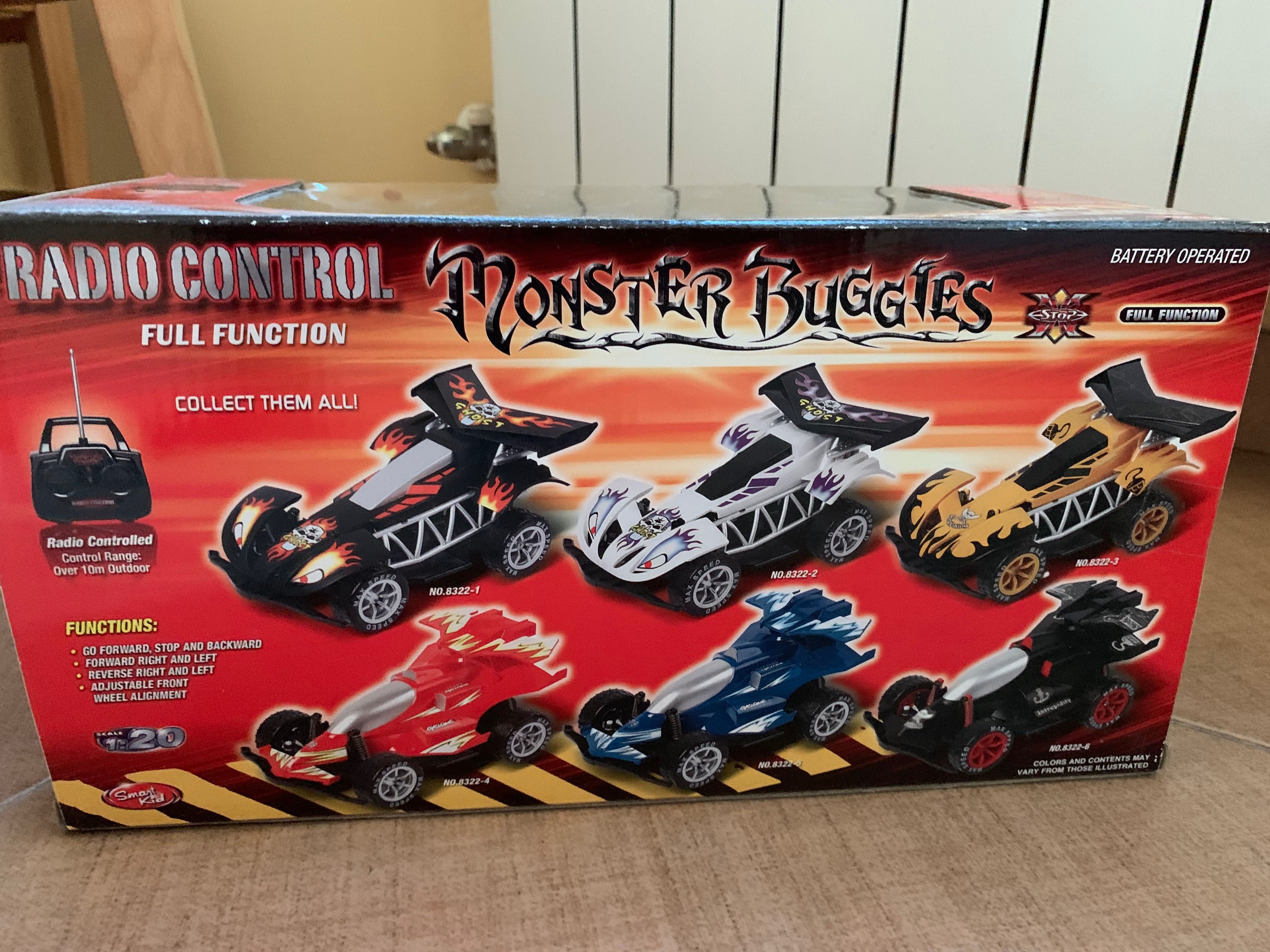 Кола с дистанционно управление Monster Buggies