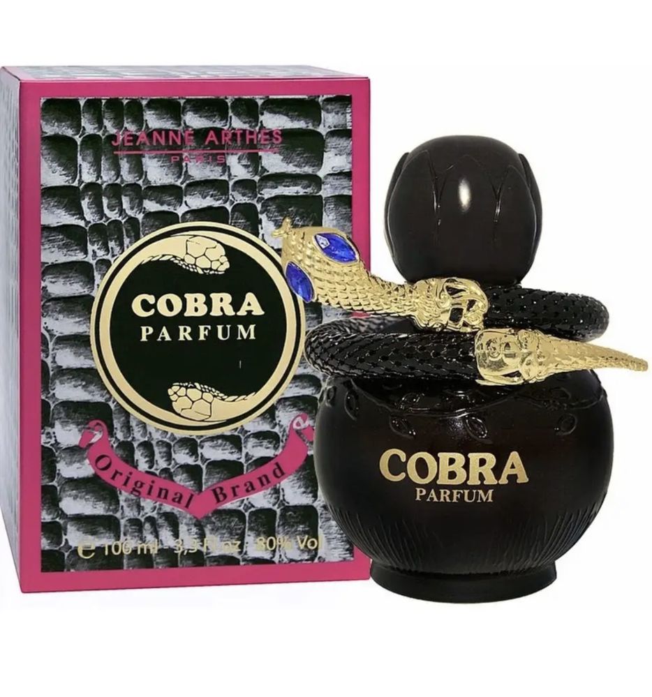 парфюм,духи Jeanne Arthes" легендарная Cobra!200 мл! Франция
