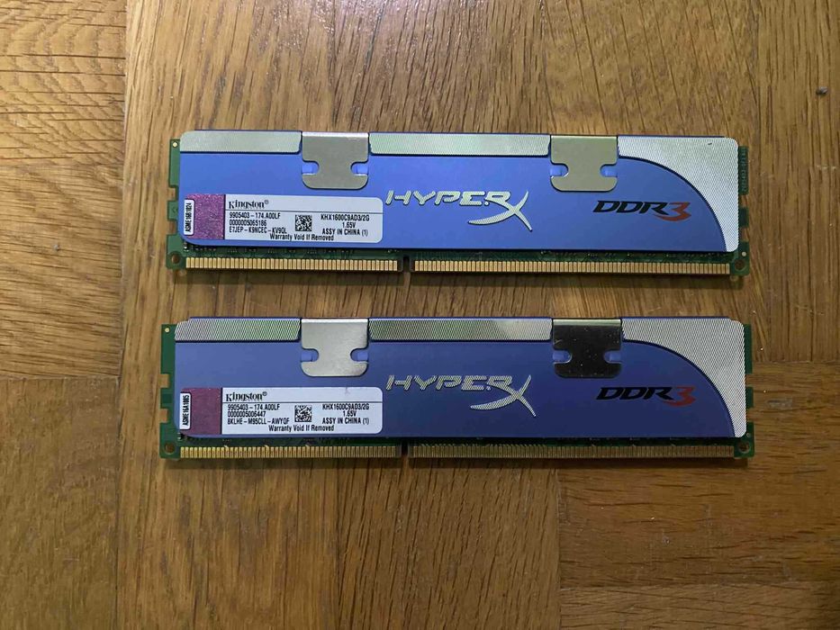 Памет Kingston 2x2GB HyperX DDR3