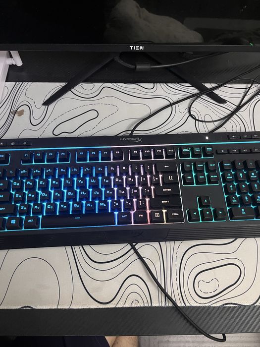 Клавиатура HyperX Alloy core RGB HX KB5ME2-RU