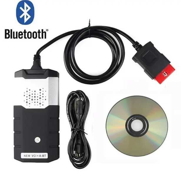 Interfata diagnoza auto multimarca DS150e Bluetooth gold/black NOU