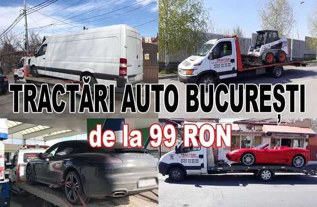 Pret de la 99 ron/platforma auto/tractari auto bucuresti/Utilaje