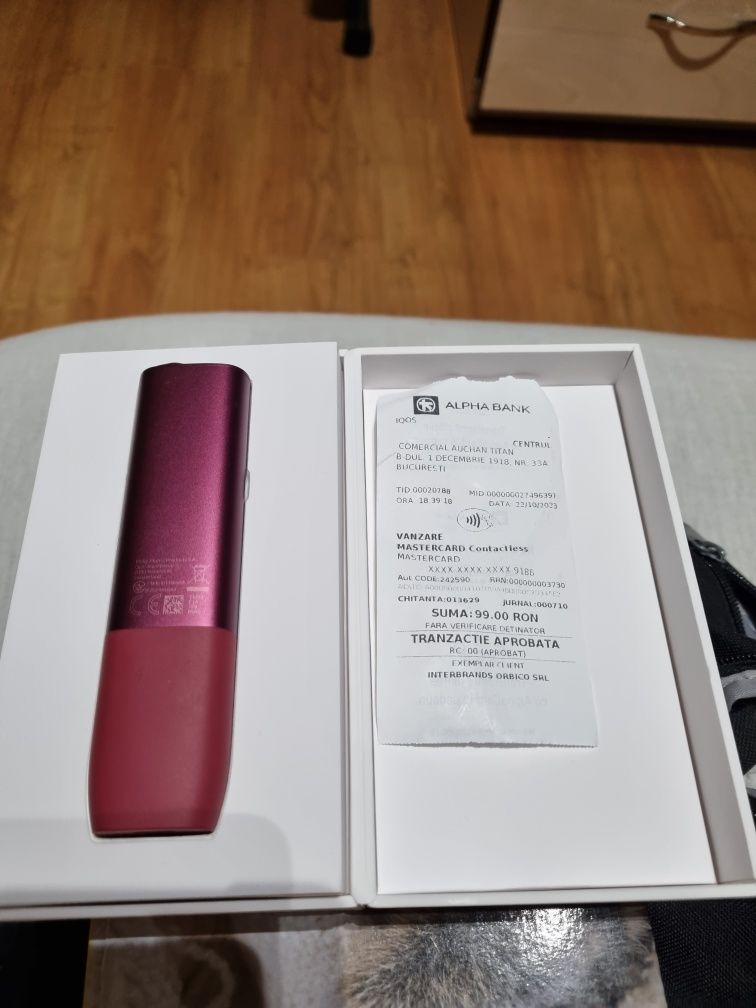 Aparat Iqos 100 lei