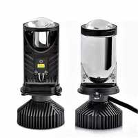 Светодиодные лампы с линзами LED Y9 mini lens H4 2 шт.