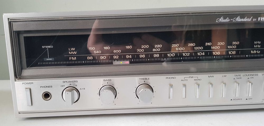 Fisher RS 110 L stereo receiver statie amplificator amplituner retro