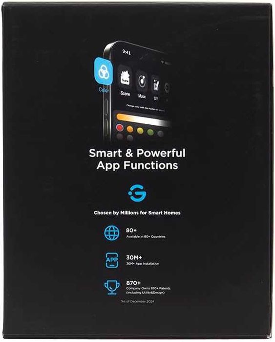 Govee Външен проектор със снежинки, интелигентен проектор, 20 диска