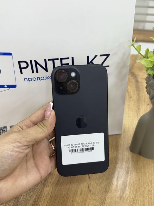 Ip 15 128gb 86% black