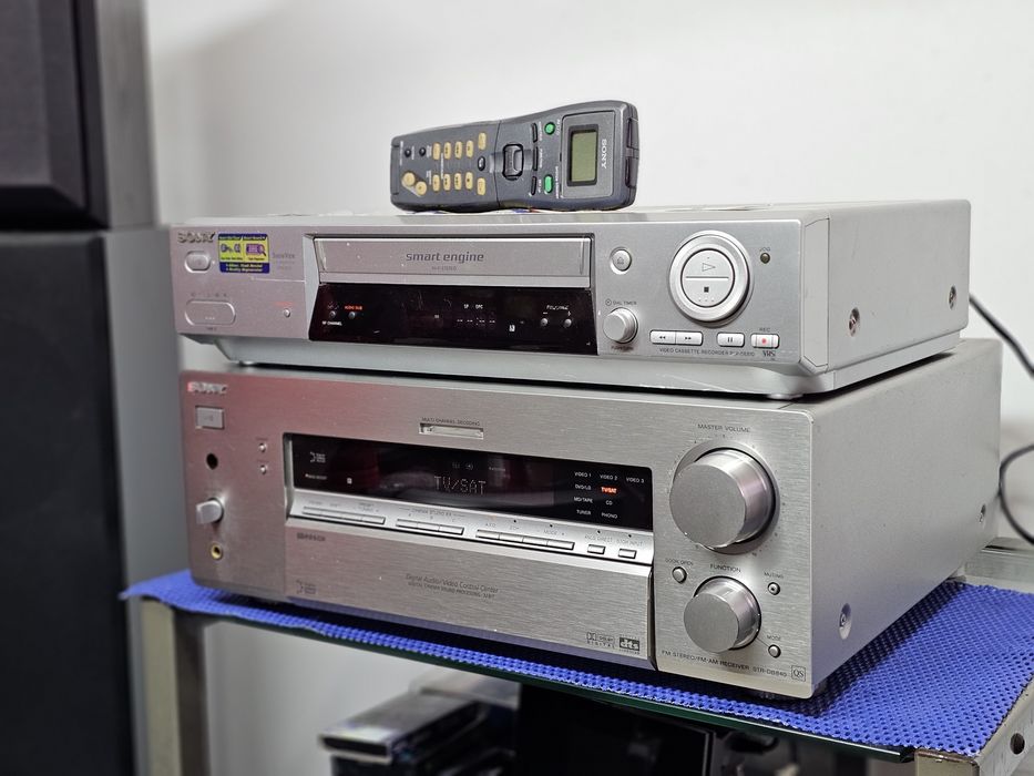 Receiver Sony STR-DB840 QS +VHS cu telecomanda
