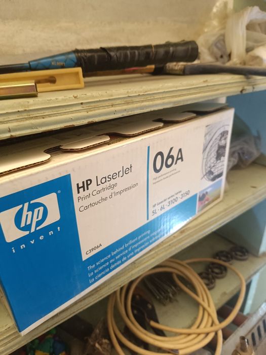 Продали картриджи HP 06A,92A