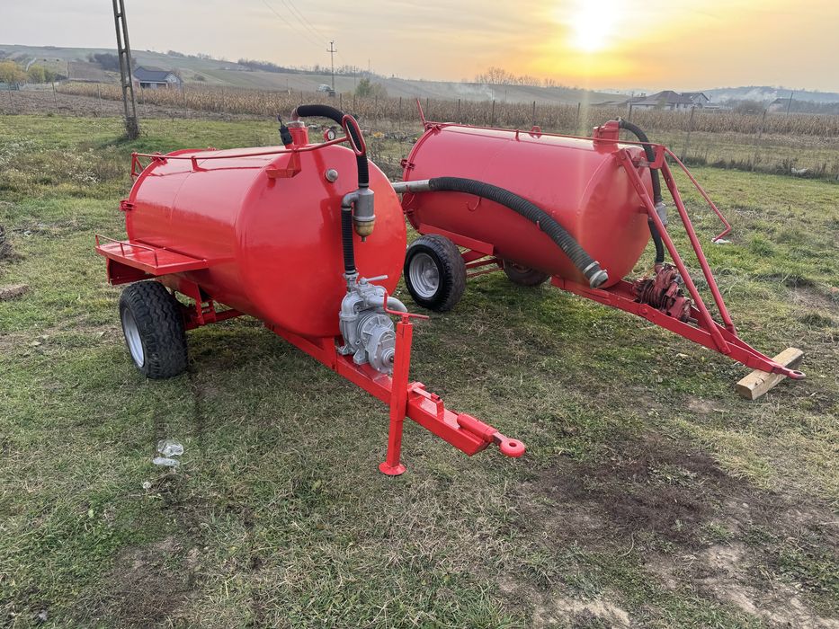 Vitanja cisterna vidanja 2200l remorca gunoi