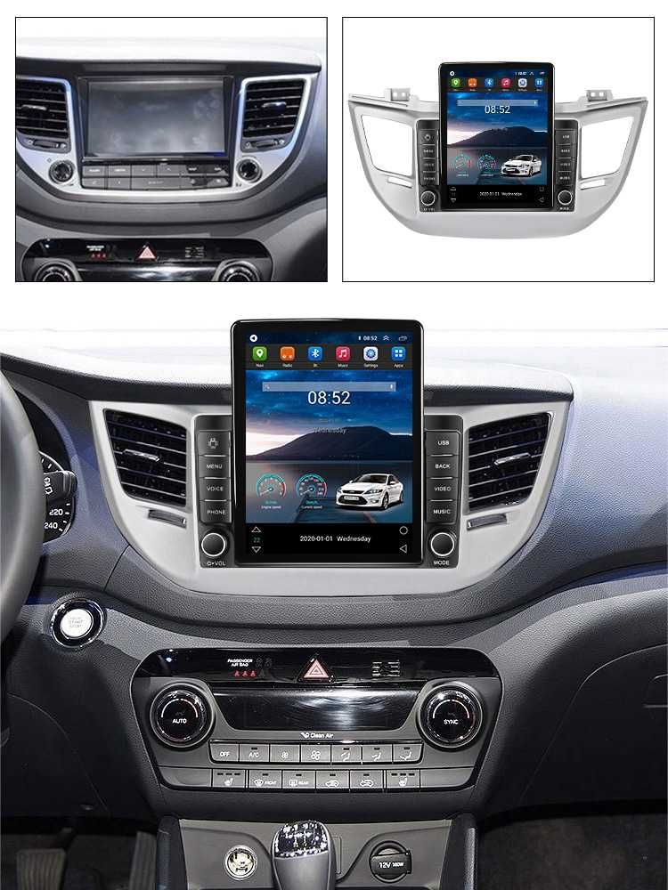 Navigatie Hyundai Tucson 2014-2018,Tesla, Android, 2+32GB ROM,10inch