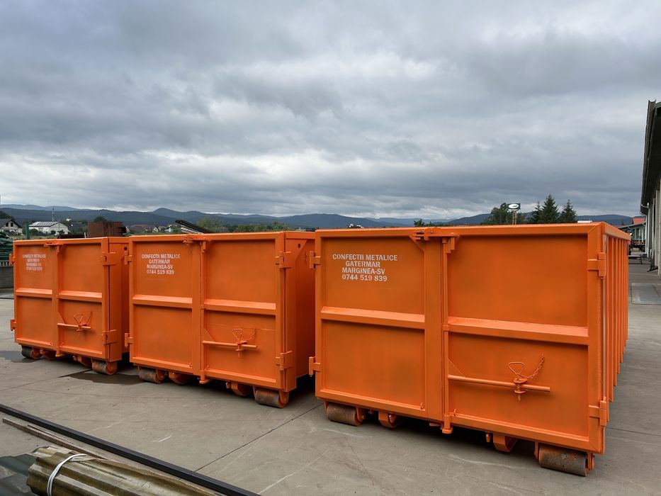 Container tip abroll de 17m2