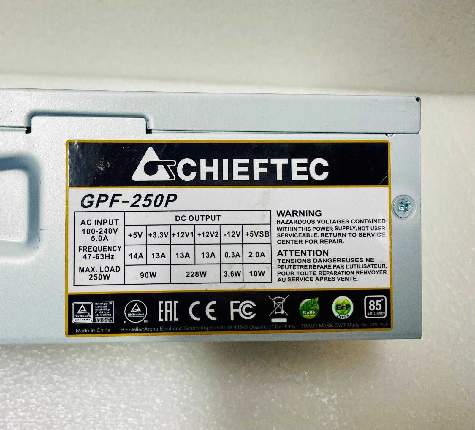 Захранване CHIEFTEC GPF-250P 250W