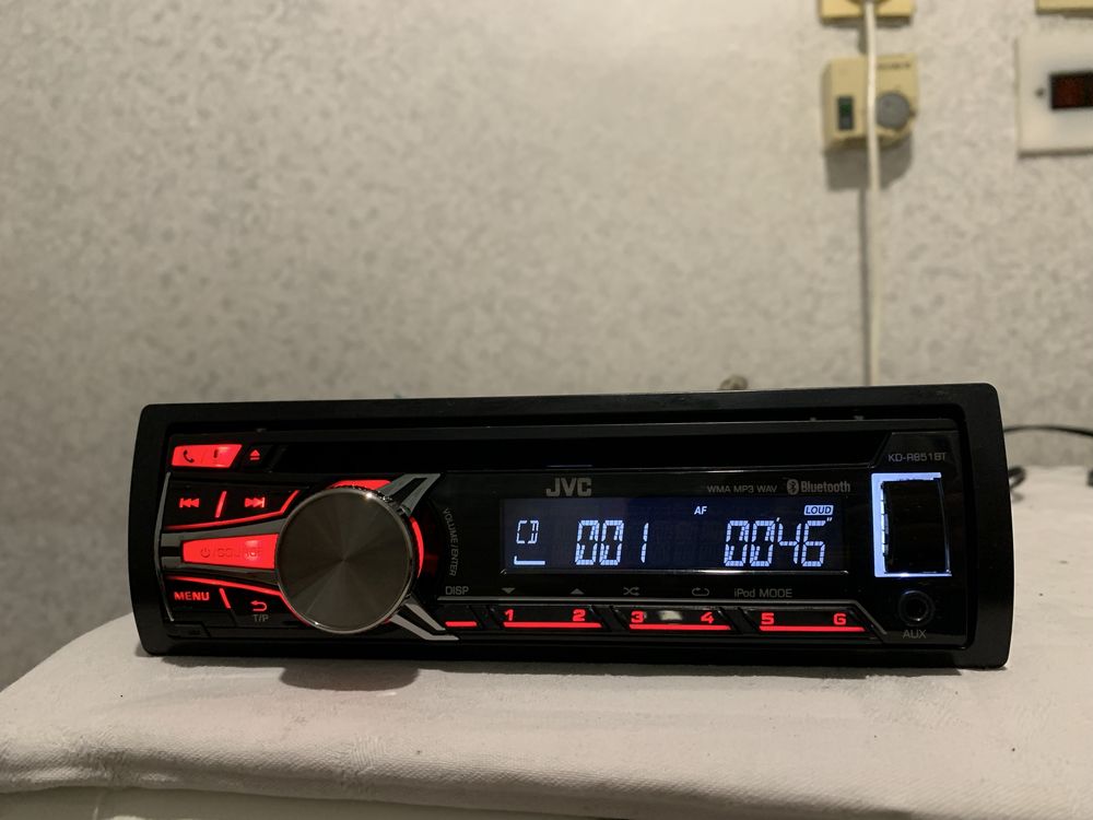 Авто Cd JVC Bluetooth