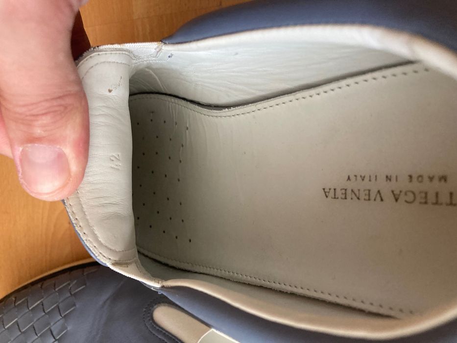 Bottega Veneta
Intrecciato Weave Leather Sneakers