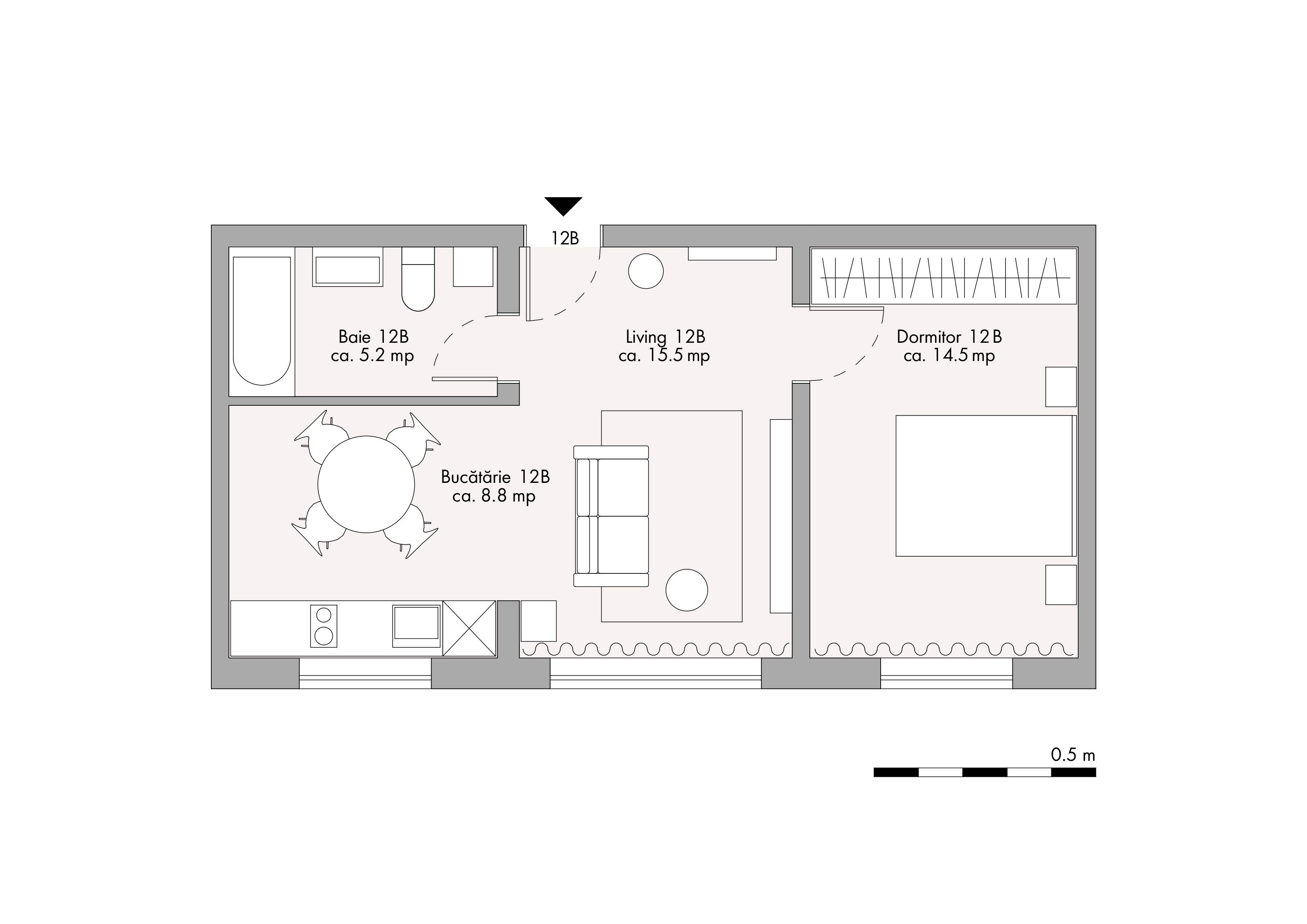 De la proprietar: Apartament cu 2 camere în inima cartierului Bucovina